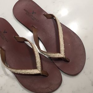BOGO! American Eagle Lace Flip Flops